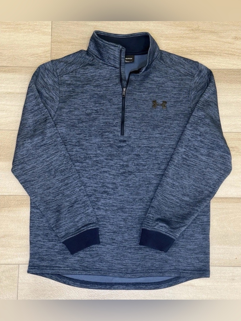 Under Armour Cold Gear Pullover 1/4 Zip Jacket
Loose Men's Sz S Heather Blue